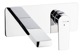Abode Aquip Wall Mounted Basin/Bath Mixer Chrome AB2822