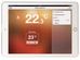Heatmiser NeoKit-E Smart Electric Floor Thermostat - Platinum silver