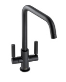 Abode Globe Quad Monobloc Mixer Tap Matt Black AT2145