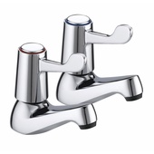 Bristan Utility Lever Basin Taps VAL 1/2 C CD