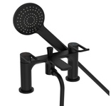 Bristan Saffron Bath Shower Mixer Black SAF BSM BLK