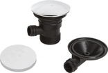 Bristan Round Clicker Bath Waste with Overflow W BATH03 C