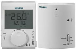 Siemens RDJ100RF/SET Digital Programmable Room Thermostat Inc Receiver