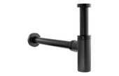 Abode Uno Basin Bottle Trap Matt Black ABX1021