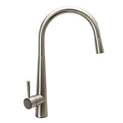 Astracast Leda Single Lever Kitchen Tap Brushed Steel