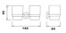 Abacus Essentials Orbit Double Tumbler Holder & Cup ATAC-BX10-3204