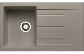 Prima+ Compact Granite 1B & Drainer Inset Sink Light Grey CPR347