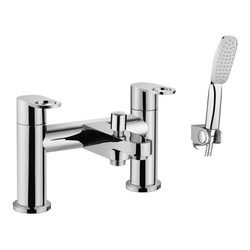 Inaqua Levi Deck Mounted Bath & Shower Mixer With Handset Kit BWLEBSM