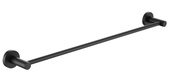 Bristan Round Towel Rail Black RD RAIL BLK