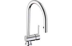 Abode Czar Single Lever Mixer Tap w/Pull Out Chrome AT1240