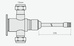 Inta Knee operated exposed valve LO810CP