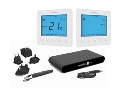 Heatmiser NeoKit 2 Heating & Hot Water Smart Thermostat - Glacier white
