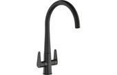 Abode Coniq R Monobloc Mixer Tap Matt Black AT2125
