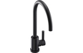 Abode Atlas Single Lever Mixer Tap Matt Black AT2101