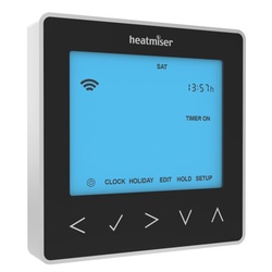 Heatmiser NeoStat-Hw - Hot Water Programmer Sapphire black