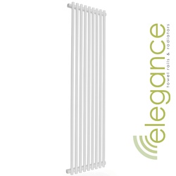 Abacus Direct Elegance Tiempo Towel Warmer 900 x 380 White