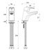 Bristan Cadet Basin Taps Pair (CAD 1/2 C)