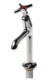 Performa High Neck 2158 Cross Top Kitchen Tap Hot 303007 