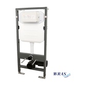 Abacus Essentials Wall Mounted 1.14m WC Frame with Dual Flush Cistern ATFR-WC05-1140