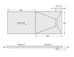 Abacus Element Concept Kit 6L 300MM Linear Drain- 750X1850X40/50MM EMK3-05-1807 
