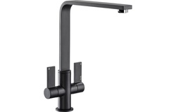 Abode Quantic Monobloc Kitchen Mixer Tap Matt Black AT2105