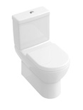 Abacus Simple Flat-to-Wall Close-Coupled Pan WC & Cistern VBSW-35-9010