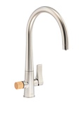 Abode Naturalé Aquifier Mixer Tap Brushed Nickel AT2196