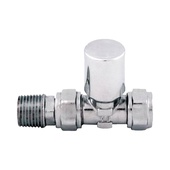 Abacus Essentials Standard Straight Radiator Valve ATRV-05-0540