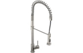 Abode Stalto Professional Kitchen Mixer Tap w/Pull Out Stainless Steel AT1199