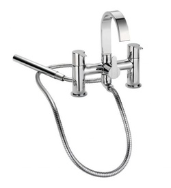 Francis Pegler Strata Dual Control Bath Shower Mixer with Shower Kit 4K6009