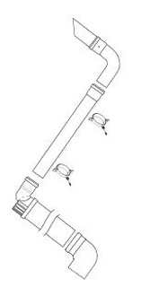 Baxi plume displacement kit white (7225717)