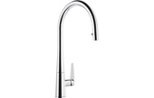 Abode Coniq R Single Lever Mixer Tap w/Pull Out Chrome AT2119
