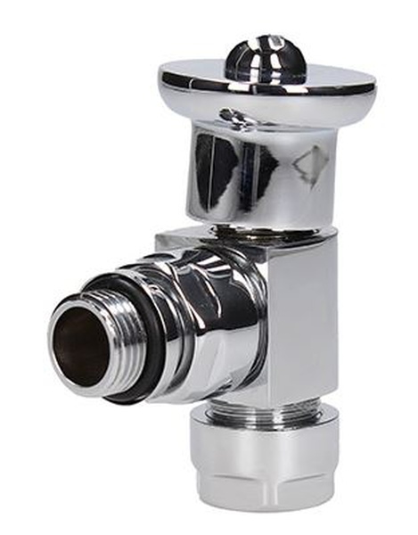 BiWorld Contemporary Chrome Angled Wheel Head Valve EV-M15A