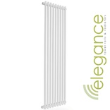Abacus Direct Elegance Tiempo Towel Warmer 900 x 590 White