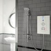 Bristan Joy Thermostatic Electric Shower 9.5Kw White JOYT395 W