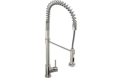 Abode Stalto Professional Kitchen Mixer Tap w/Pull Out Stainless Steel AT1199