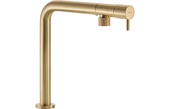 Abode Agilis Single Lever Mixer Tap Brushed Brass AT2188