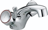 Bristan Club Dual Flow Basin Mixer with Pop-up Waste VAC DFBAS C MT