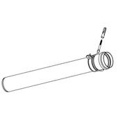 Ideal Flue Extension Kit 69 Dia (1m) Outlet kit 203228