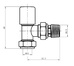 Abacus Essentials Standard Radiator Valve 15MM Wheelhead ATRV-05-0515