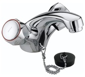 Bristan Club Basin Mixer with Plug and Chain VAC BASNW C MT