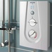 Bristan Joy Thermostatic Electric Shower 9.5Kw White JOYT395 W