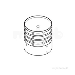 Baxi Multifit Group N Twin Flue Terminal (Horizontal Termination)