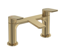 Bristan Frammento Bath Filler Brushed Brass FRM BF BB