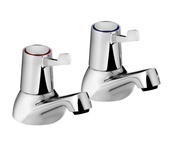 Bristan Lever Bath Taps wth 3" (76mm) Levers VAL2 3/4 C CD