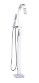 Francis Pegler Maverick Floor Mounted Bath Shower Mixer with Shower Kit & Stand 4G3008