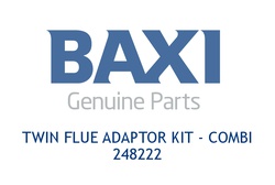 TWIN FLUE ADAPTOR KIT - COMBI