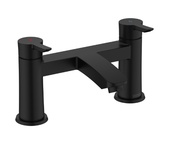 Bristan Apelo Bath Filler Black APE BF BLK