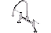 Abode Oxbury Bridge Mixer Tap Chrome AT2223