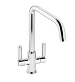 Abode Globe Quad Monobloc Mixer Tap Chrome AT2142